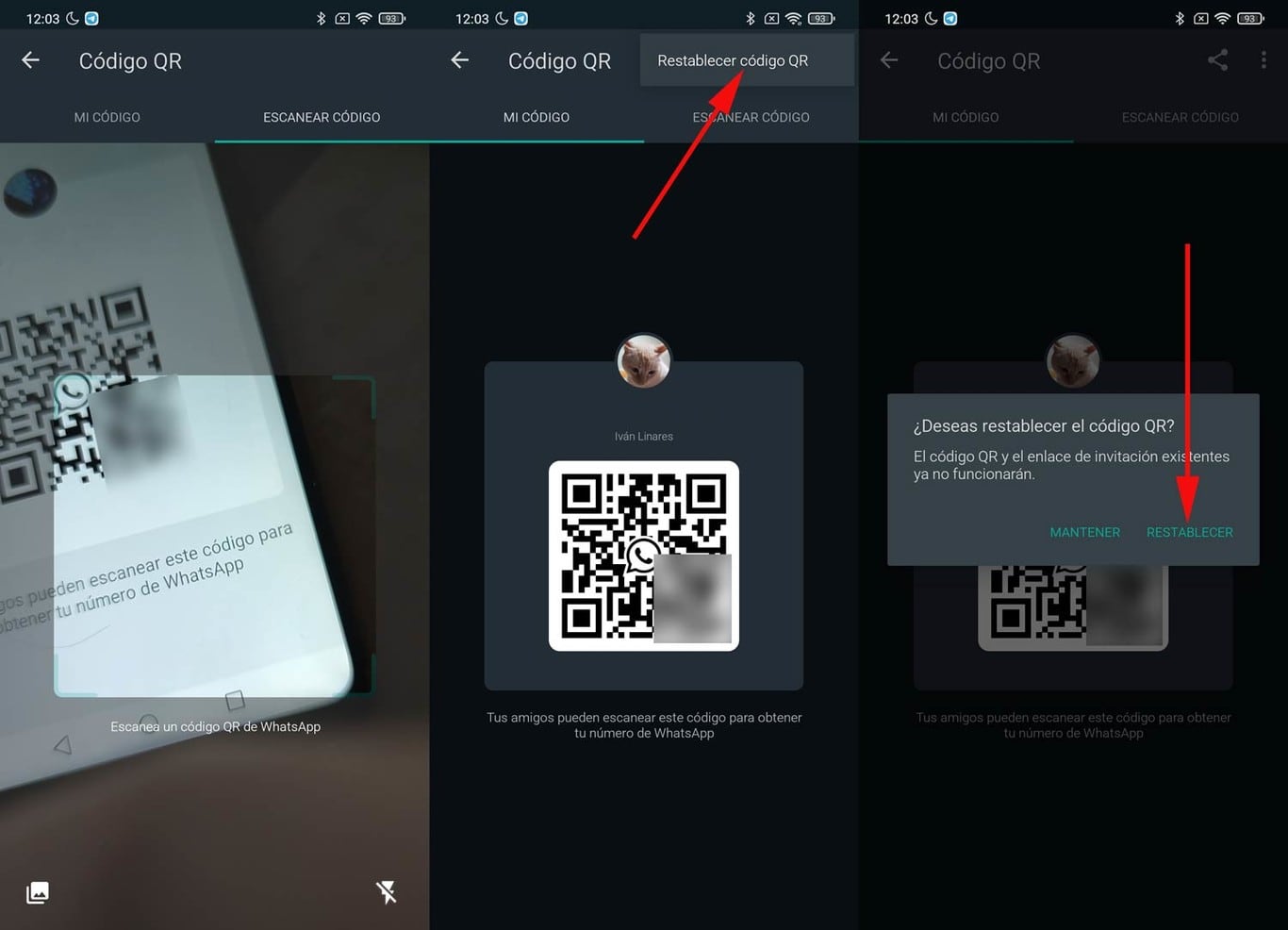 WhatsApp código QR