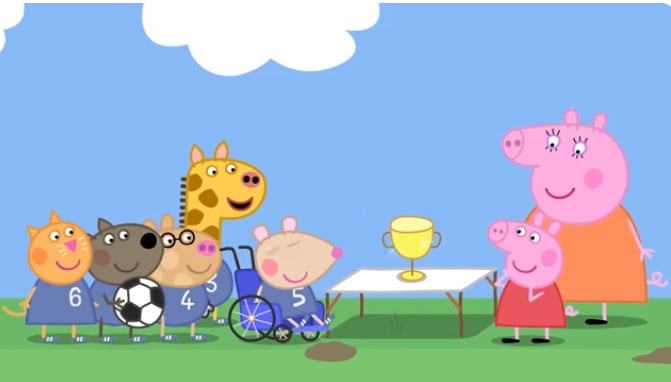 Peppa Pig Mi primer partido de futból