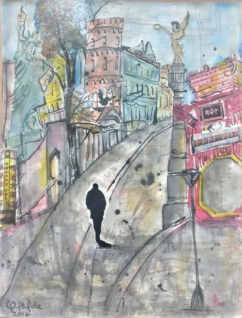 En busca de Nils Runeberg; Julieta Olalde, 2016.