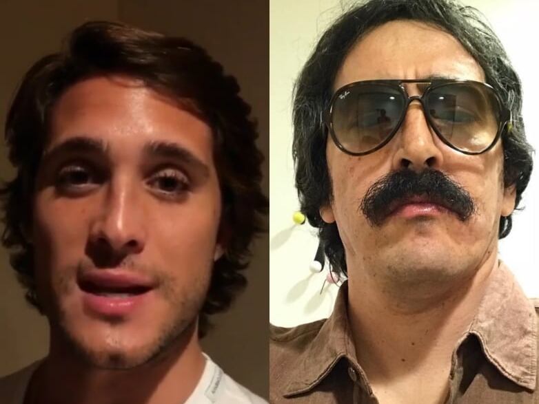 Diego Boneta y Martín Bello.