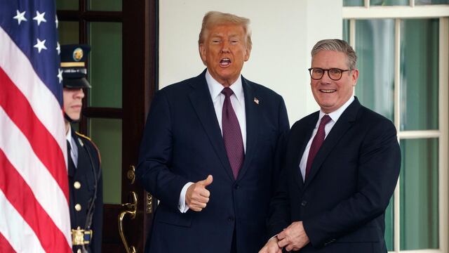 Donald Trump ignora a Reino Unido que aboga por Kiev