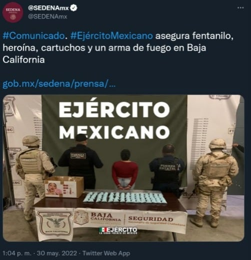 Ejército Mexicano utiliza photoshop en comunicado