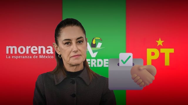 Sheinbaum llamó a mantener alianza con PT y PVEM tras rechazo a reforma electoral