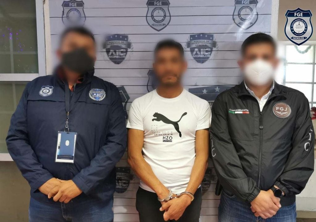 Detención del alcalde de Ocuilan, Estado de México/Fiscalía General del Estado de Morelos