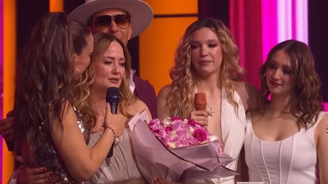 Erik Rubín y Andrea Legarreta en Juego de Voces 2024