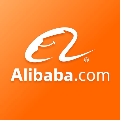 Logo Alibaba, compañía de comercio online que vende el pajarito exprimidor de limones viral en TikTok