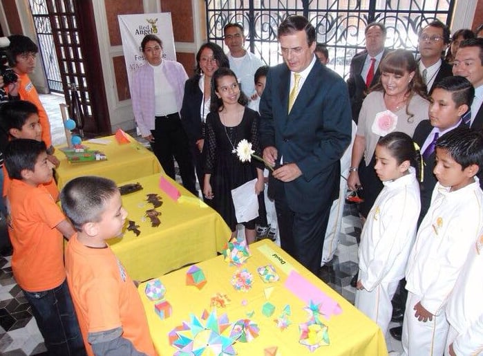 Yrma Lydya y Marcelo Ebrard