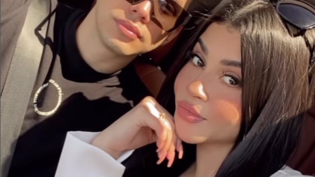 Carlos Parra y su novia, Lilian Griego