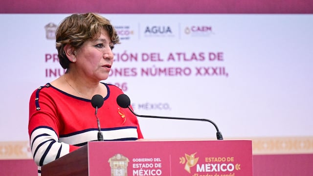 Delfina Gómez presenta el Atlas de Inundaciones 2026 para el Edoméx.