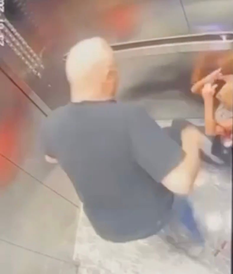 Lord Elevador golpeó brutalmente a una mujer en Cuajimalpa