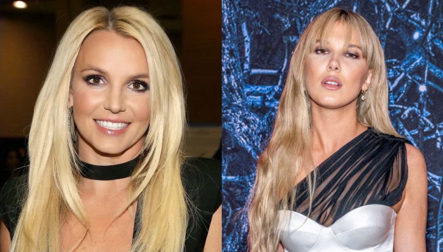 Britney Spears y Millie Bobby Brown