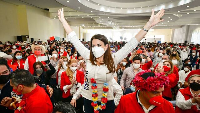 Carolina Viggiano, candidata del PRI a la gubernatura de Hidalgo