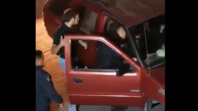 Los hechos ocurrieron la noche de ayer sábado.