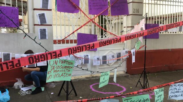 Clausura de sede de Morena