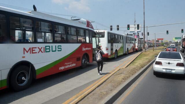 Mexibús ruta 1. Avenida Central