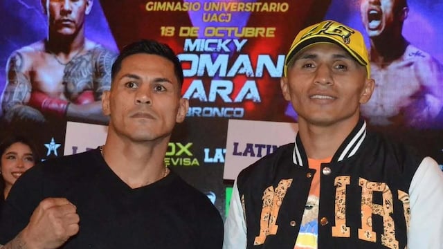 Micky Román vs Bronco Lara: Hora y canal para ver Box Televisa el sábado 18 de octubre