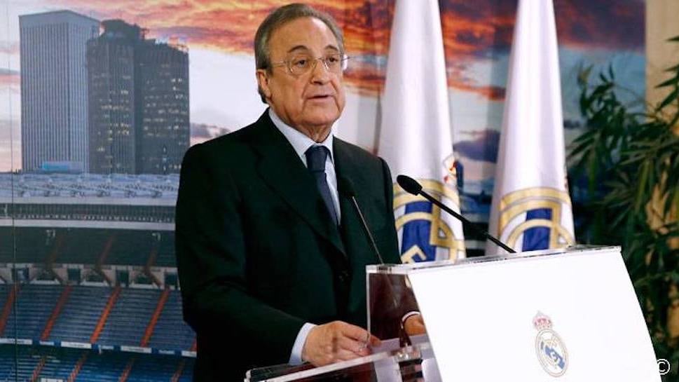 Florentino Pérez, presidente del Real Madrid