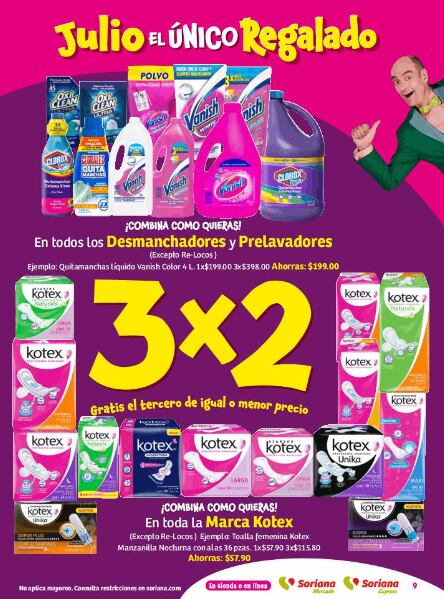 Aprovecha las ofertas en el Julio Regalado de Soriana hasta el 5 de junio 2024