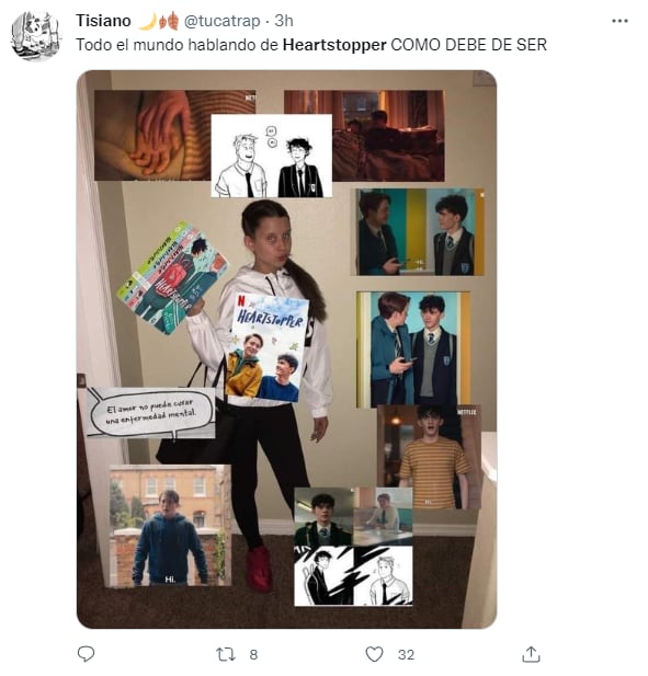 Memes de Heartstopper