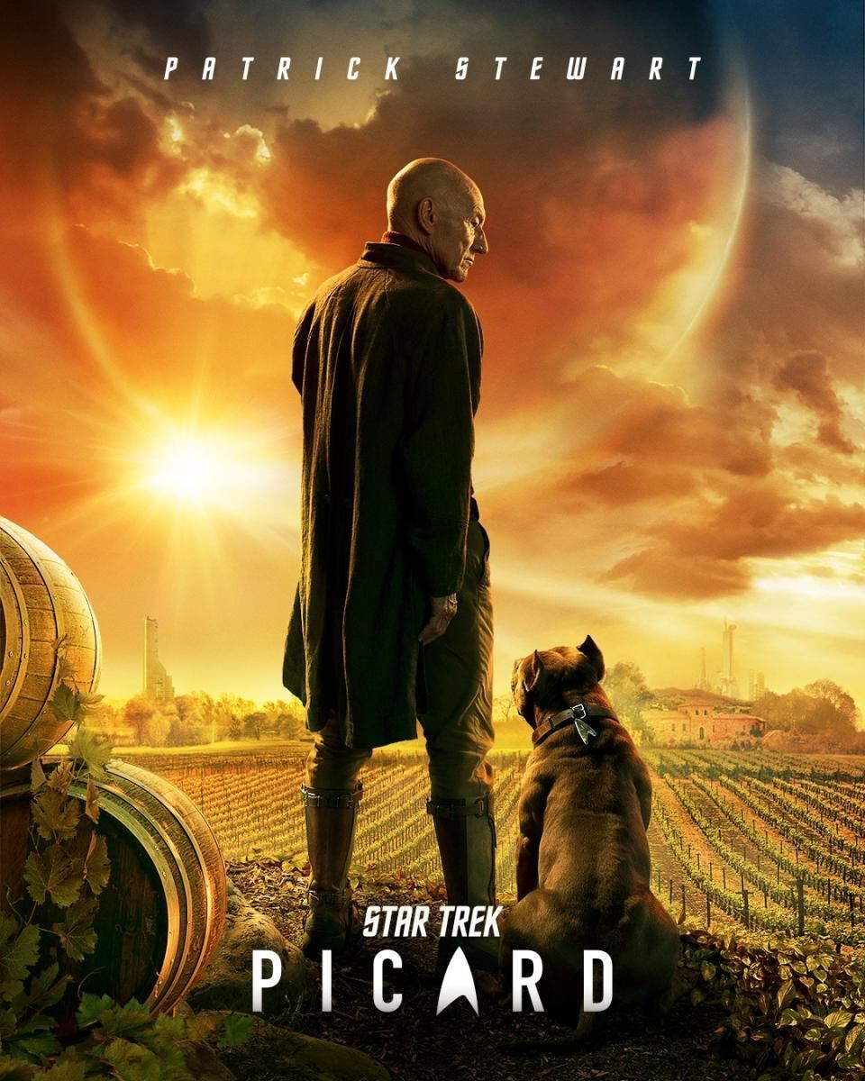 Póster promocional de la serie 'Star Trek: Picard'