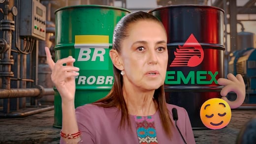 Claudia Sheinbaum detalla beneficios de la alianza entre Pemex y Petrobras