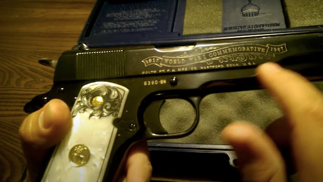 Arma corta conmemorativa de la Primera Guerra Mundial