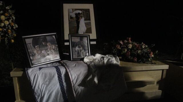 Funeral de integrantes de la familia LeBarón en Bavispe, Sonora.