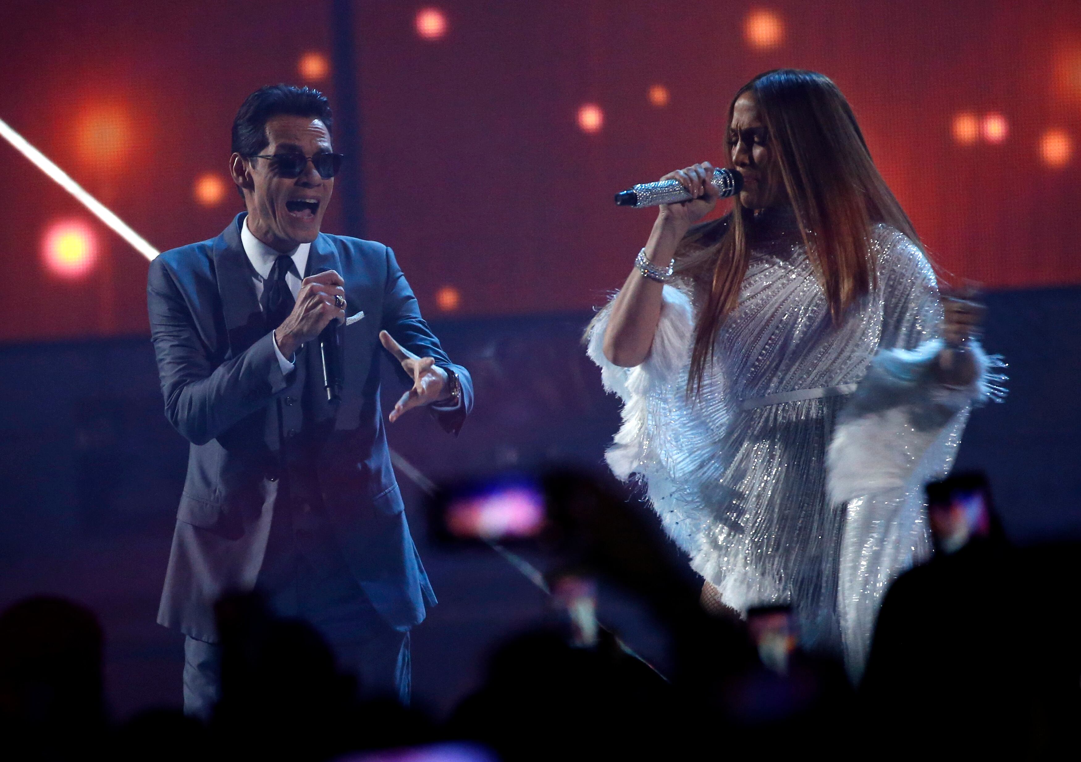 Jennifer López y Marc Anthony