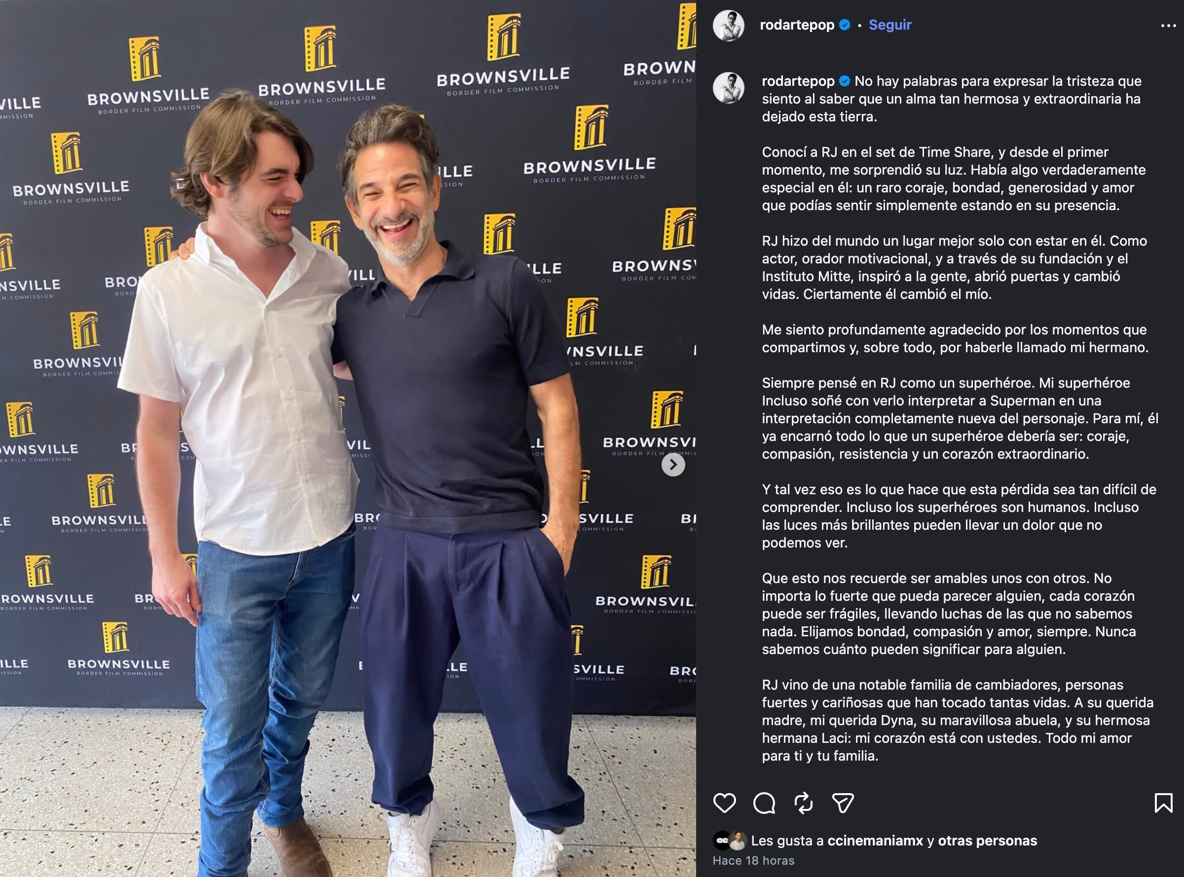RJ Mitte y Miguel Rodarte