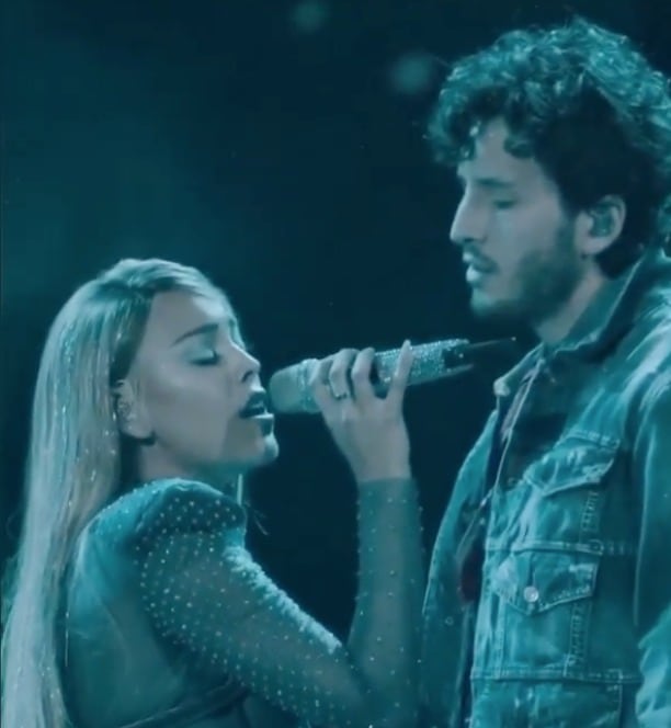 Danna Paola y Sebastián Yatra
