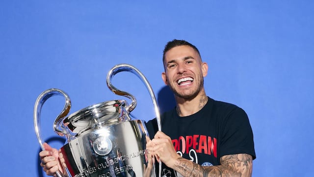 Lucas Hernández, defensa del PSG y campeón del mundo con Francia