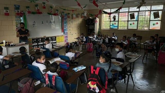 Escuela Margarita Salinas de Gortari en San Bernabé, Nuevo León