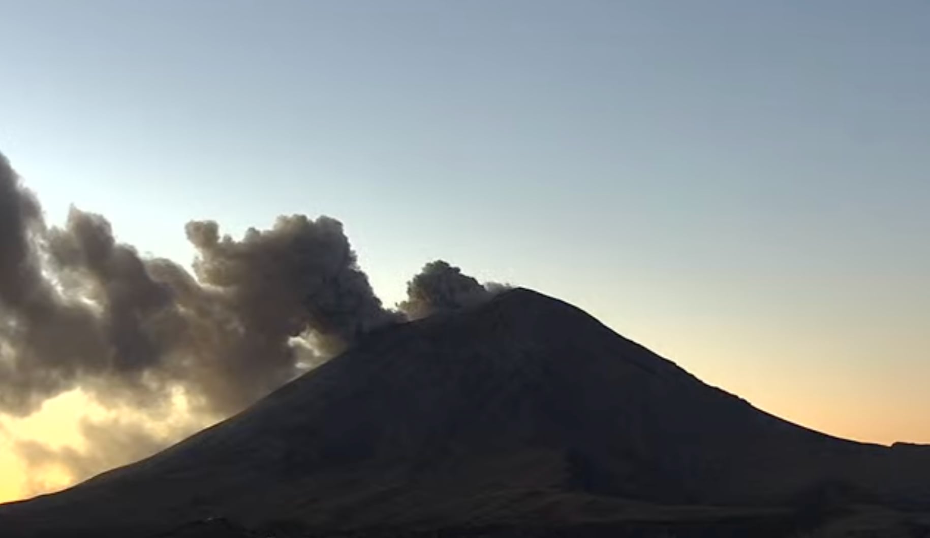 Volcán Popocatépetl el 12 de marzo