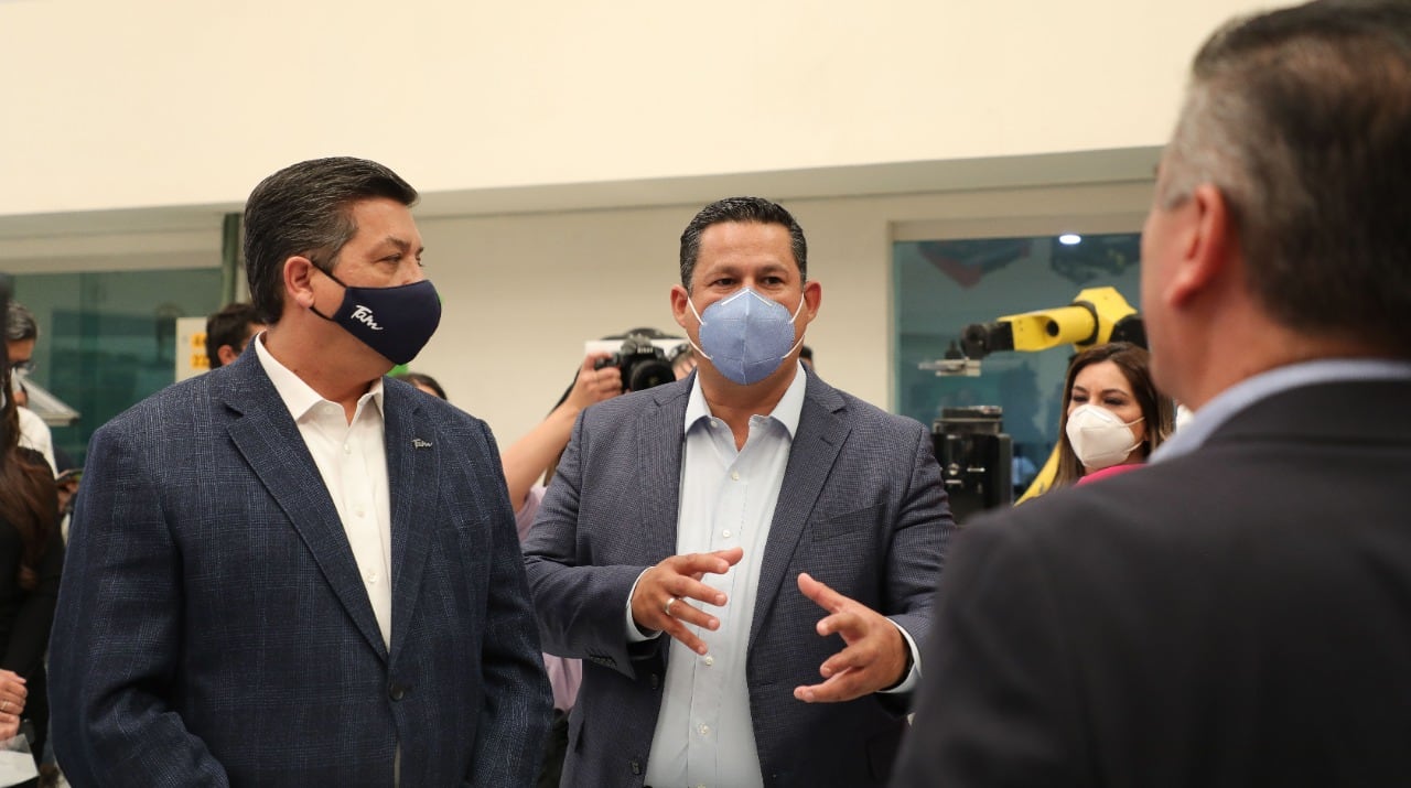 Diego Sinhue Rodríguez Vallejo con gobernadores del PAN