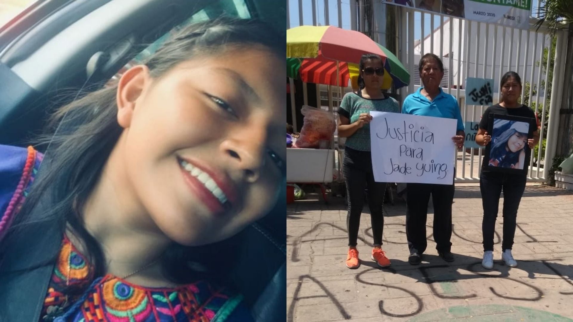 Protesta por justicia para Jade