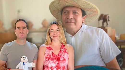 Azul Maya, el color que confrontó a Luis May y Anna Sofía Racansky