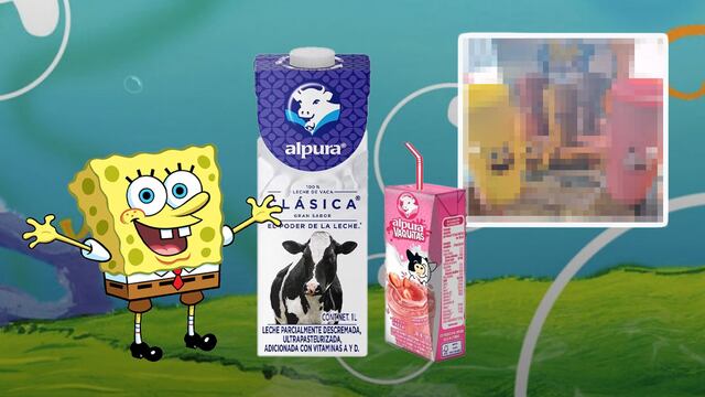 Vasos coleccionables de Bob Esponja en promo de Alpura