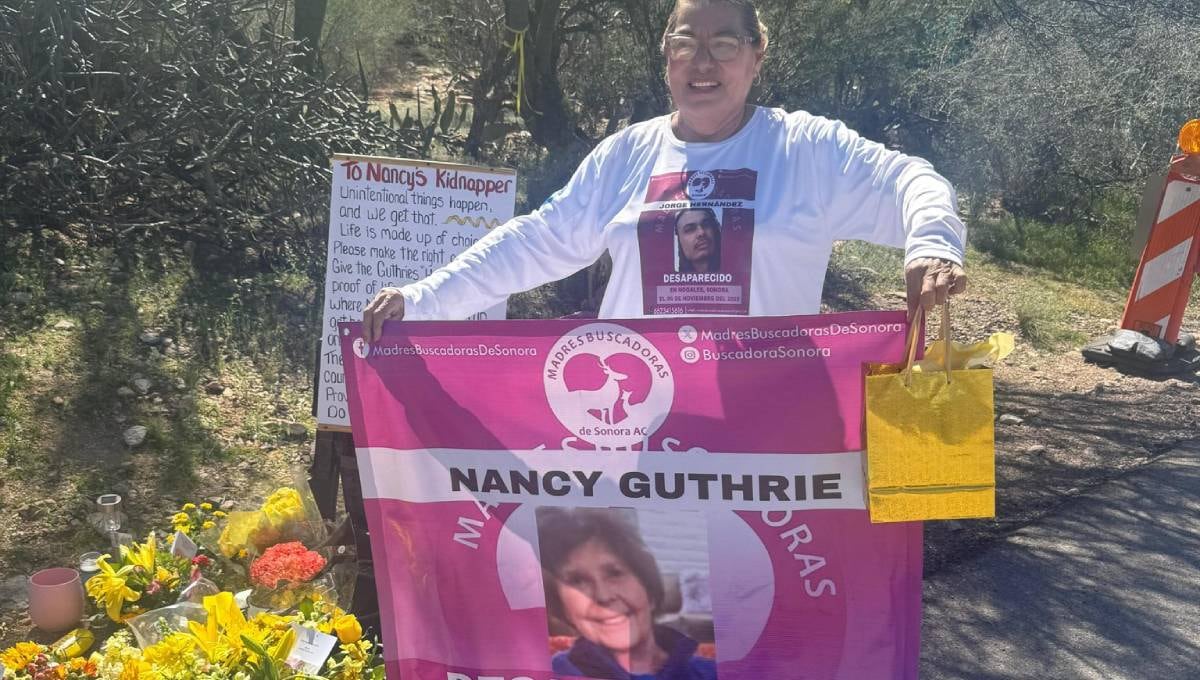 Madres Buscadoras de Sonora siguen en búsqueda de Nancy Guthrie