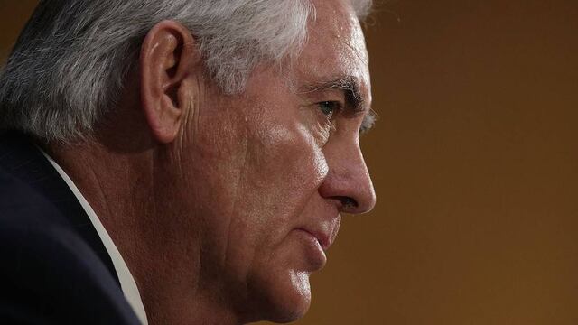 Rex Tillerson, secretario de Estado de Estados Unidos