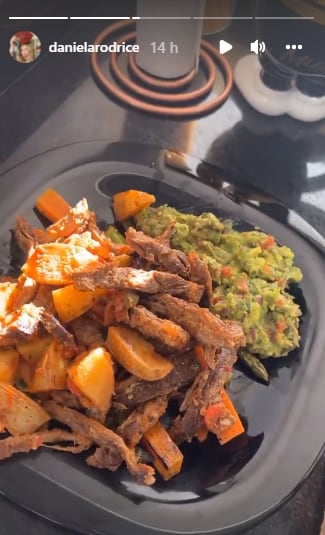 Daniela Rodrice sigue con su dieta.
