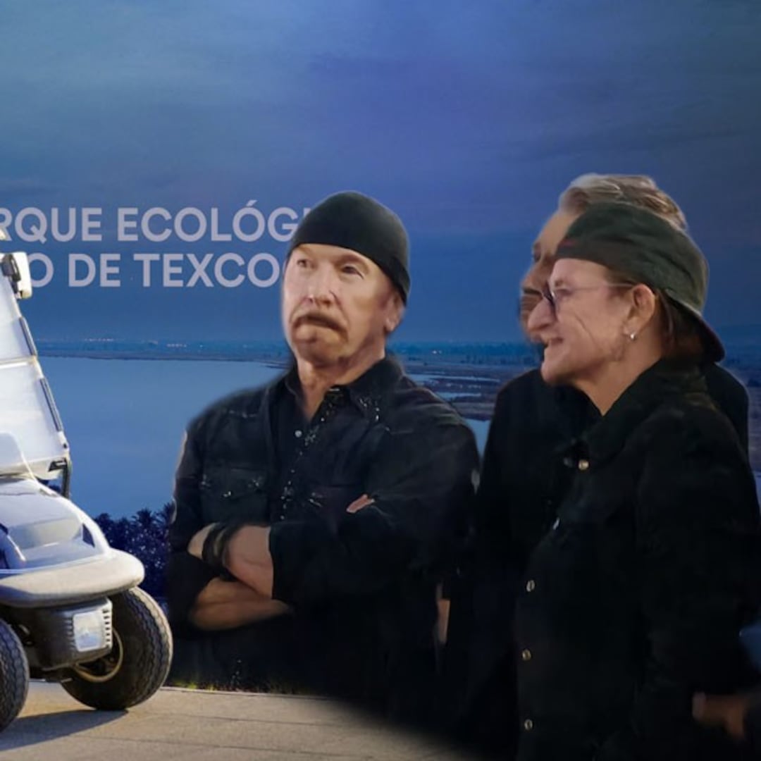 U2 visita el Parque Ecológico Lago de Texcoco por la Street Child World Cup 2026