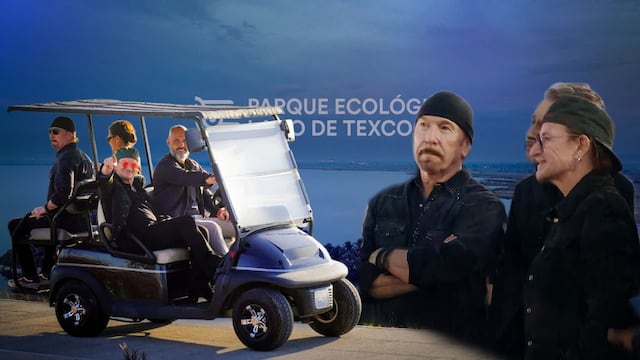 U2 sorprendió con visita al Parque Ecológico del Lago de Texcoco