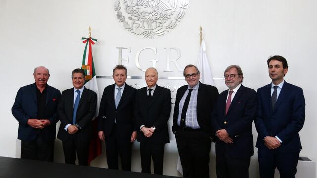 Alejandro Gertz Manero reaparece en público