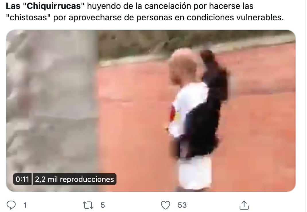 Usuarios piden cancelación para 'Las chiquirrucas'