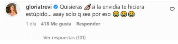 Gloria Trevi responde a su propio meme