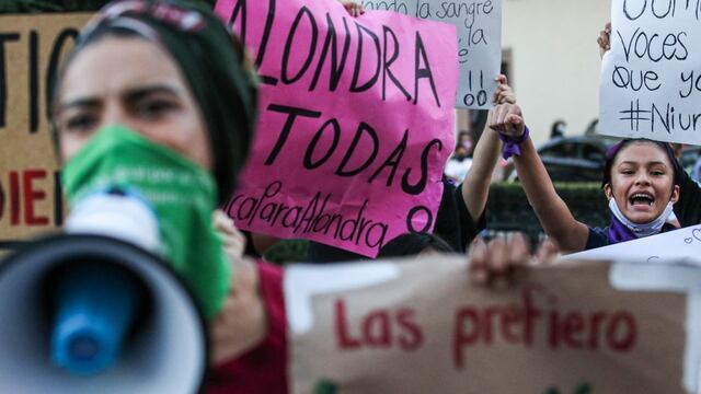 Activistas feministas.