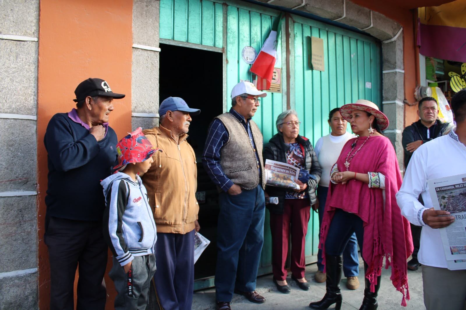 Ana Lilia Rivera inicia caminatas en Tlaxcala.