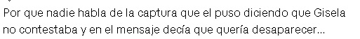 Usuarios comentan la discusión que Larrix Flow tuvo con Gisela.