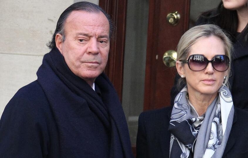 Miranda Rijnsburger y Julio Iglesias