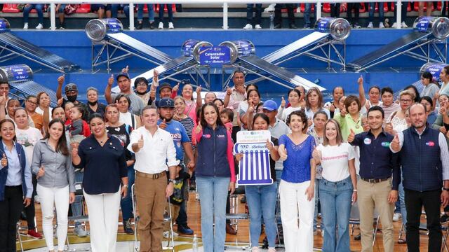 Arrancan en Guanajuato con entrega de calentadores solares